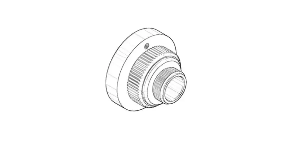 DORNBRACHT Rastbuchsenaufnahme ERSATZTEILE 091212051 D. 35 x 26,5 mm Chrom, 091212051-00 Galeriebild 1